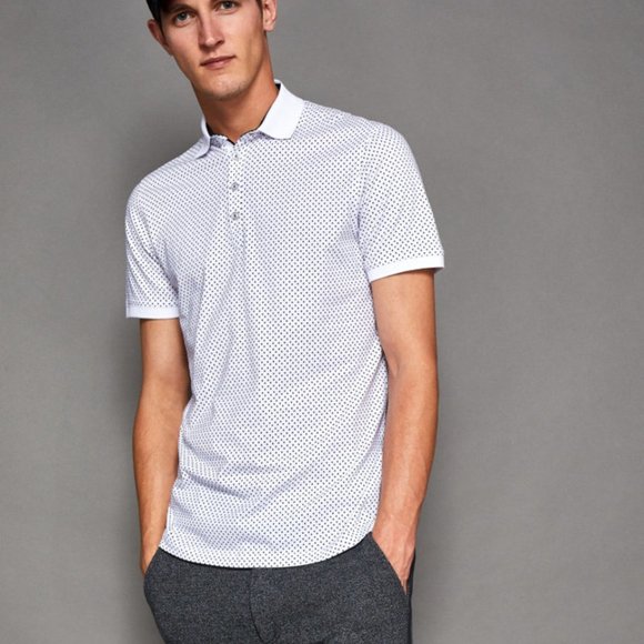 Ted Baker Other - Ted Baker Trim Fit Geo Polo